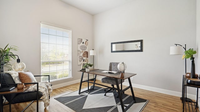 15270 Catalpa Rd, Frisco, TX 75035 - office space featuring baseboards and light wood-type flooring