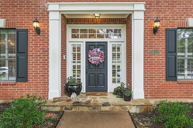 3833 Montecito Dr, Denton, TX 76205 - property entrance with brick siding