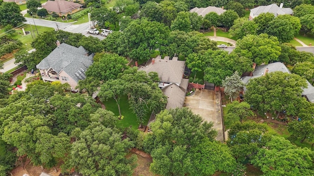 3833 Montecito Dr, Denton, TX 76205 - aerial view of property's location featuring nearby suburban area
