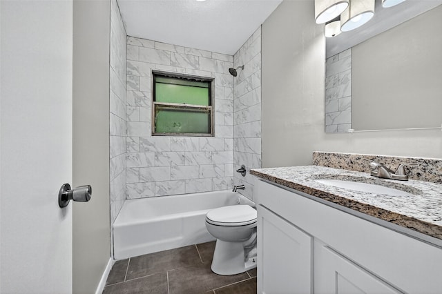 1306 Blanton Pl, Sherman, TX 75092 - full bath featuring vanity, shower / bath combination, and tile patterned flooring
