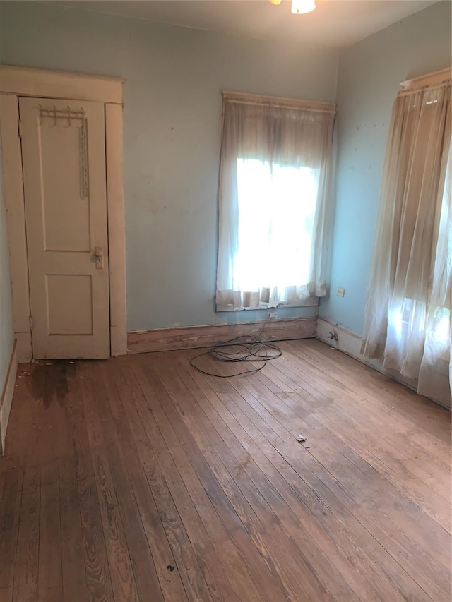 1602 Mitchell Ave, Waco, TX 76708 - empty room with hardwood / wood-style floors