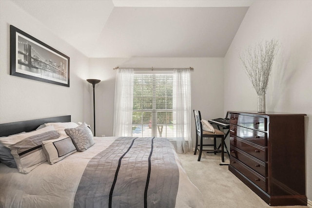 12428 Leaflet Dr, Fort Worth, TX 76244 - carpeted bedroom with vaulted ceiling