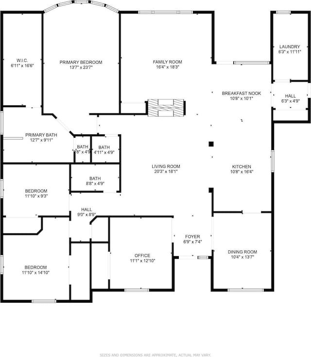 1403 Chelsea Cir, Southlake, TX 76092 - floor plan / room layout