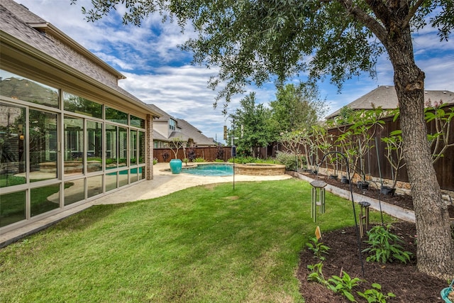 5014 Toledo Bend Dr, Frisco, TX 75033 - fenced backyard featuring a patio