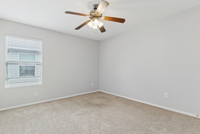 1812 Elk Lake Trl, Justin, TX 76247 - unfurnished room with carpet, baseboards, and ceiling fan