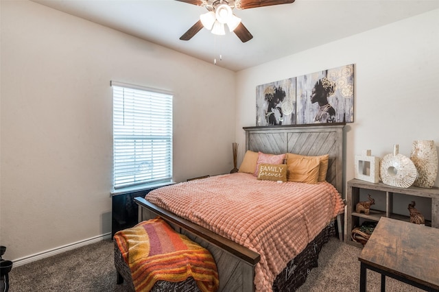 1601 Pecan Orchard Dr, Princeton, TX 75407 - carpeted bedroom featuring baseboards and ceiling fan