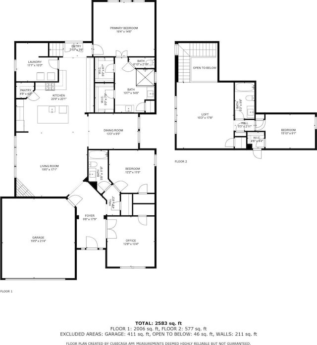 2603 Loxley Dr, Mansfield, TX 76084 - property floor plan