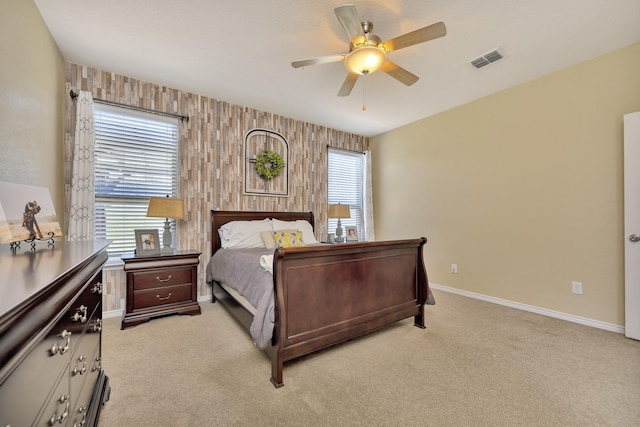 4013 Vista Greens Dr, Fort Worth, TX 76244 - bedroom with multiple windows, baseboards, and light carpet
