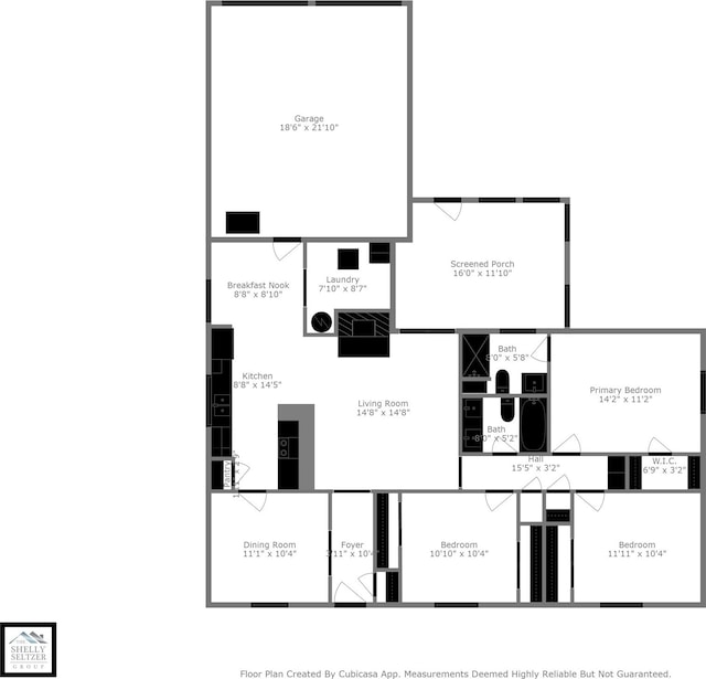731 E Cherry St, Duncanville, TX 75116 - room layout