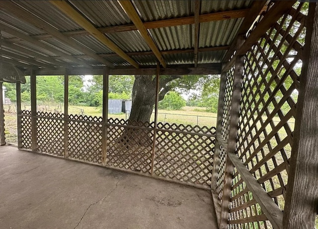 401 Frisco St, Cumby, TX 75433 - view of unfurnished sunroom