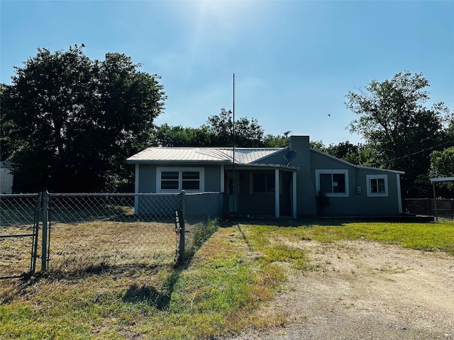 139 Washita Trl, Whitney, TX 76692 - view of front of home with metal roof