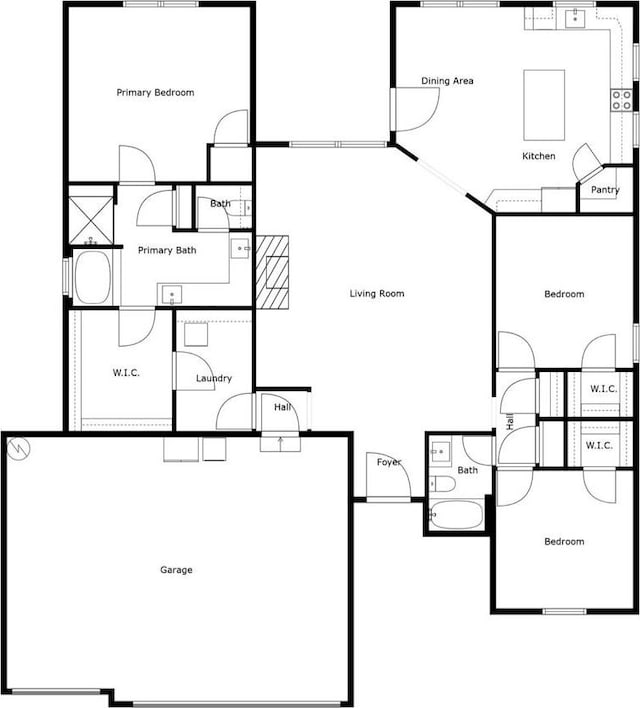 1017 Thistle Hill Trl, Weatherford, TX 76087 - home floor plan