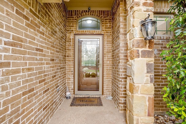 1017 Thistle Hill Trl, Weatherford, TX 76087 - view of exterior entry with brick siding