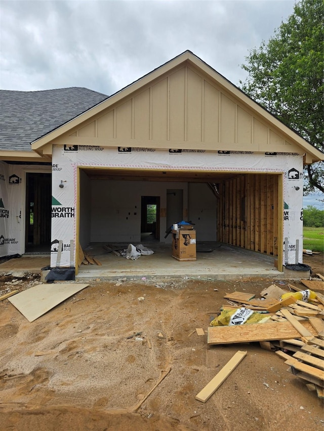 498 Cumberland Trl, Bridgeport, TX 76458 - view of garage
