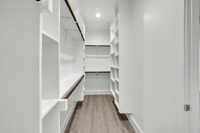 498 Cumberland Trl, Bridgeport, TX 76458 - walk in closet featuring wood finished floors
