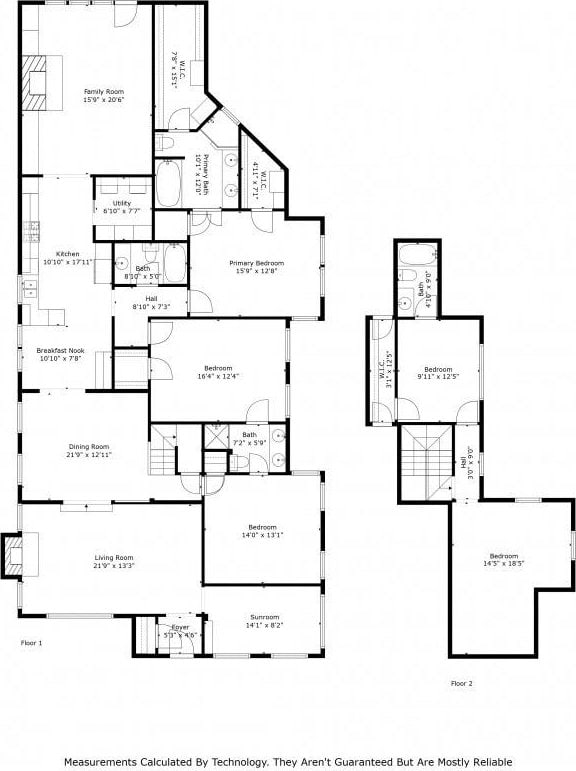3924 Amherst Ave, University Park, TX 75225 - home floor plan