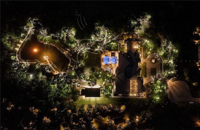 4905 Reserve Ct, Parker, TX 75002 - view of aerial view at twilight