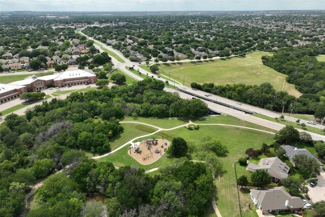 7421 Buckskin Ct, Fort Worth, TX 76137 - bird's eye view