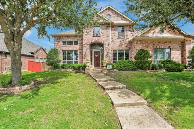 621 Maize Rd, Murphy, TX 75094 - view of front of home featuring brick siding
