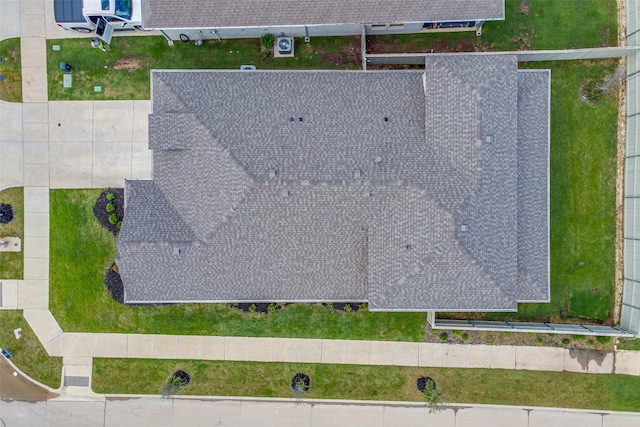 1713 Brindle St, Justin, TX 76247 - aerial view of property and surrounding area