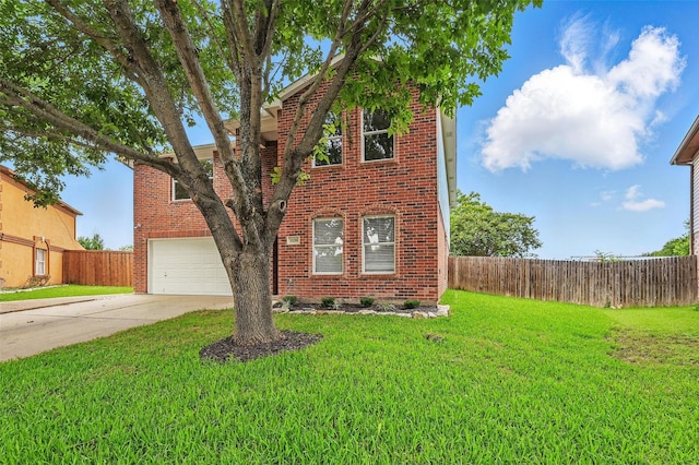 1126 Mazourka Dr, Arlington, TX 76001 - traditional-style home with brick siding, driveway, and an attached garage