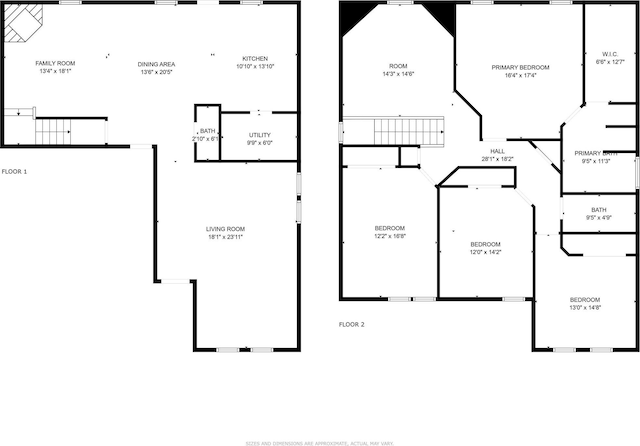 1126 Mazourka Dr, Arlington, TX 76001 - home floor plan
