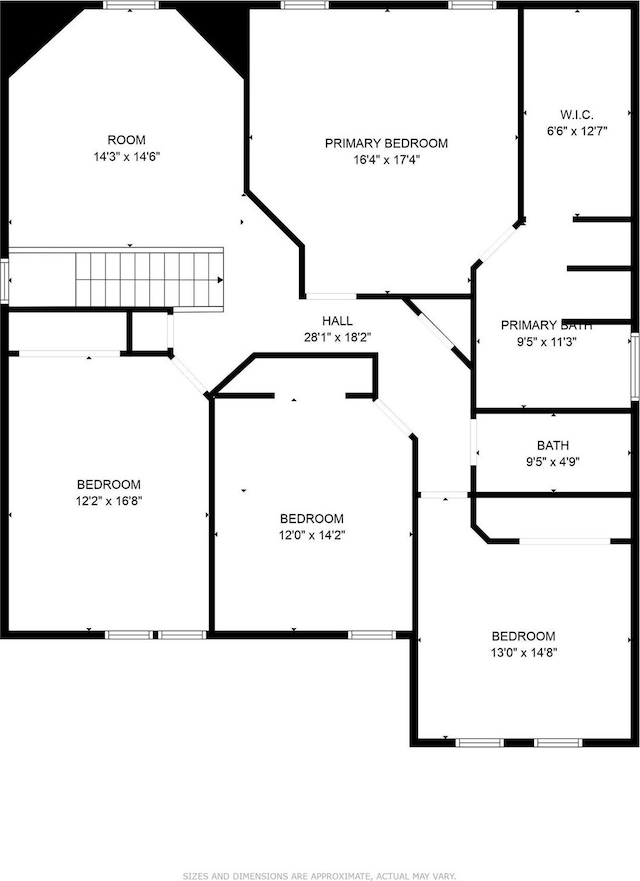 1126 Mazourka Dr, Arlington, TX 76001 - home floor plan