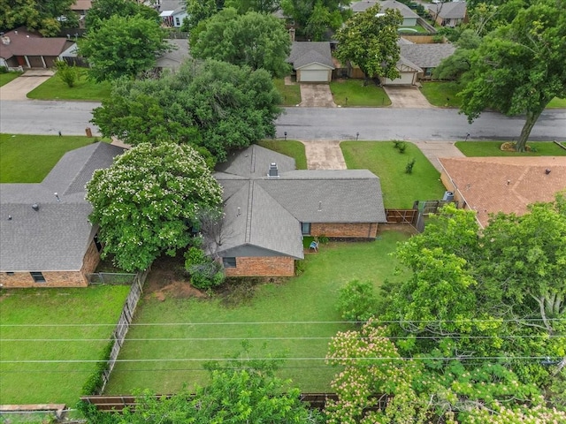 1210 Kay Dr, Weatherford, TX 76086 - aerial perspective of suburban area
