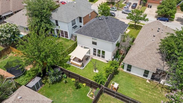 4932 Glenscape Trl, Fort Worth, TX 76137 - aerial perspective of suburban area