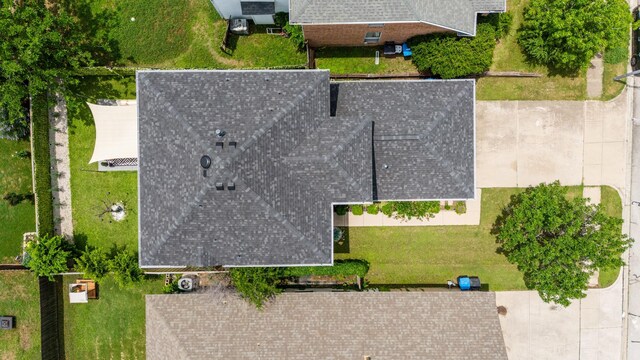 4932 Glenscape Trl, Fort Worth, TX 76137 - aerial view of property and surrounding area