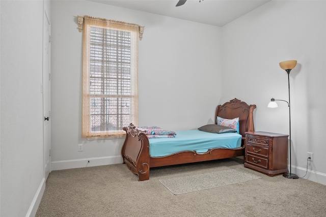4211 Wilson Creek Trl, Prosper, TX 75078 - bedroom with carpet, multiple windows, baseboards, and ceiling fan