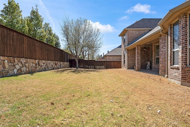 4211 Wilson Creek Trl, Prosper, TX 75078 - view of yard with a patio