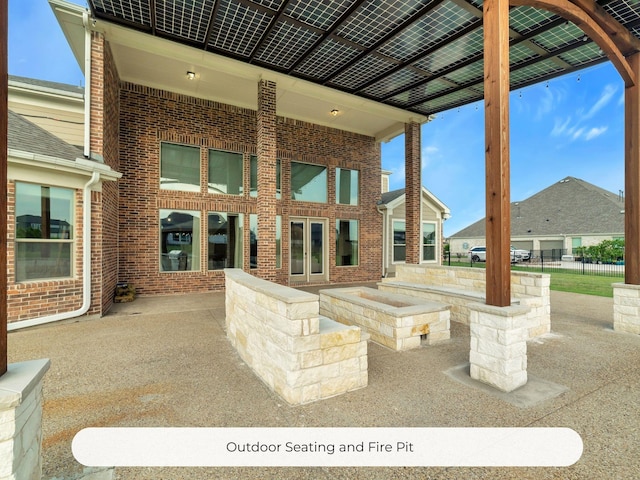 4603 Whitestone Dr, Parker, TX 75002 - view of patio / terrace