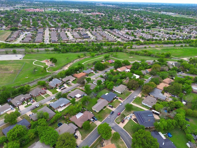 7401 Trimble Dr, Fort Worth, TX 76134 - aerial overview of property's location featuring nearby suburban area