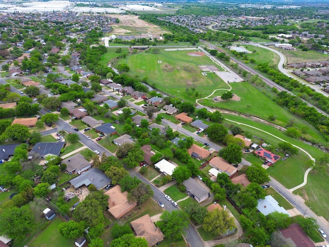 7401 Trimble Dr, Fort Worth, TX 76134 - aerial view of property and surrounding area featuring nearby suburban area