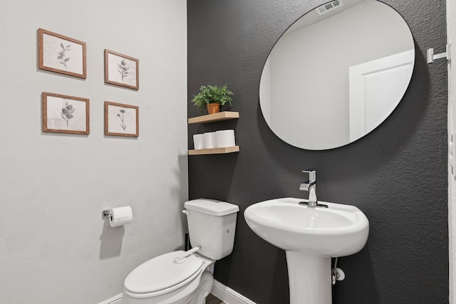 1601 Stetson St, Northlake, TX 76247 - bathroom featuring toilet and baseboards