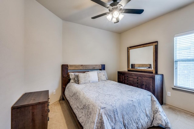 6620 Friendsway Dr, Fort Worth, TX 76137 - bedroom featuring light carpet, multiple windows, and ceiling fan