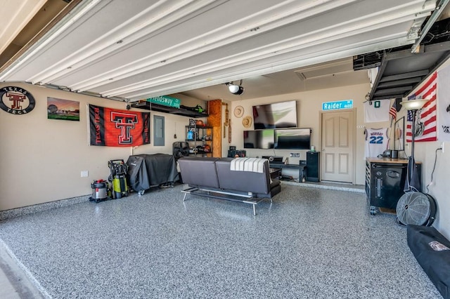 6620 Friendsway Dr, Fort Worth, TX 76137 - garage with electric panel