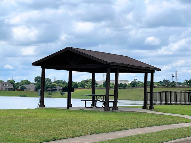 8713 Trinity Vista Trl, Fort Worth, TX 76053 - view of property's community with a gazebo