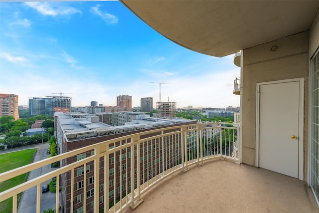 3225 Turtle Creek Blvd Unit 1012, Dallas, TX 75219 - balcony with a view of city