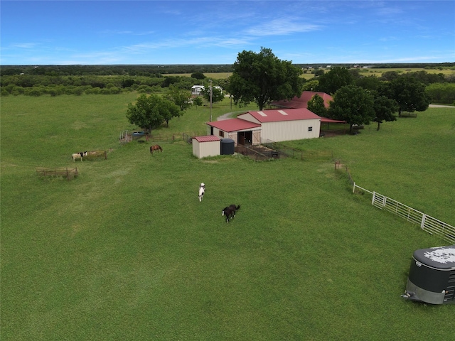 434 Thornton Ln, Palo Pinto, TX 76484 - aerial view of sparsely populated area