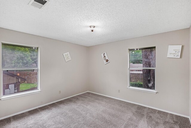 1019 W Lovers Ln W, Arlington, TX 76013 - carpeted spare room with a textured ceiling and baseboards