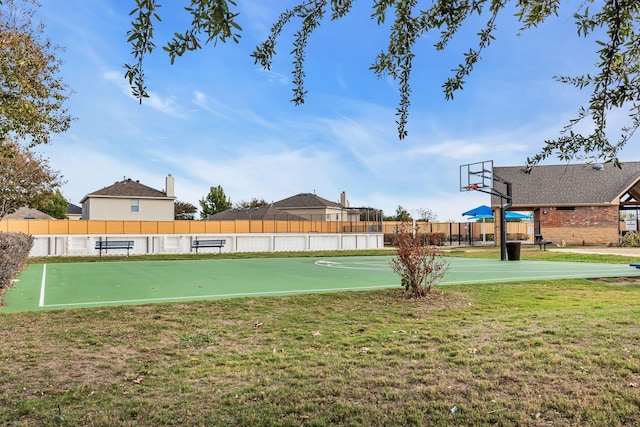 12001 Walden Wood Dr, Fort Worth, TX 76244 - view of basketball court with community basketball court
