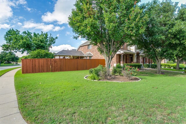 3801 Emerald Park Dr, Corinth, TX 76208 - view of yard