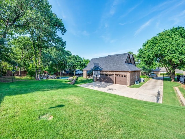 1221 Morris Dr, Keller, TX 76248 - view of yard featuring driveway