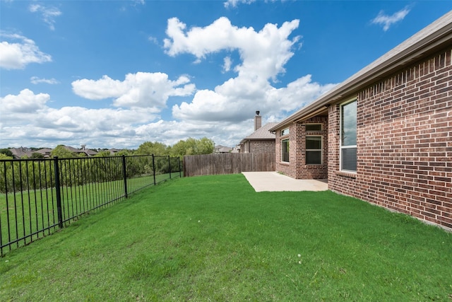 9641 Calaveras Rd, Fort Worth, TX 76177 - view of yard with a patio area