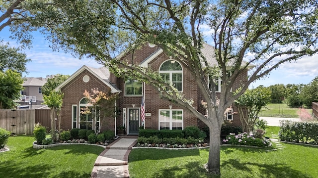 3601 Whitehaven Dr, Plano, TX 75093 - view of front facade with brick siding