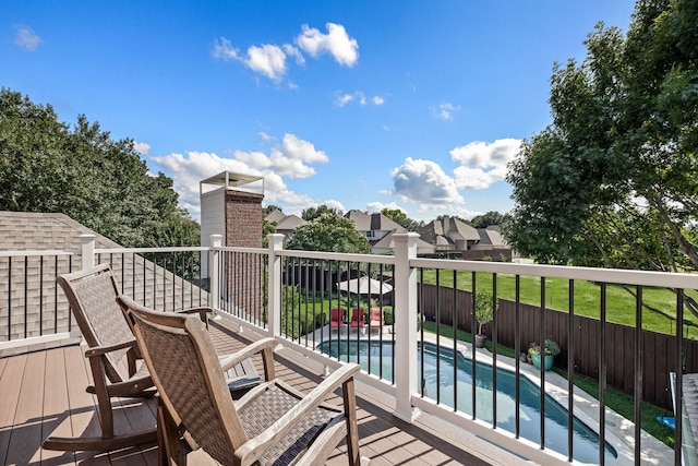 3601 Whitehaven Dr, Plano, TX 75093 - balcony featuring view of pool and a residential view