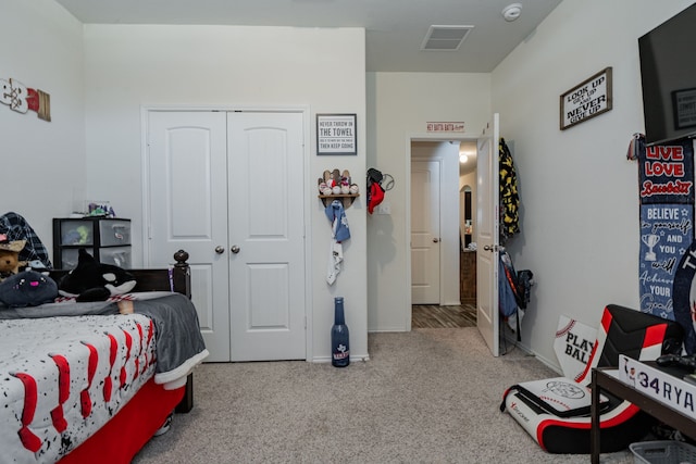 273 Pitt Cir, Fate, TX 75189 - bedroom with carpet flooring, a closet, and baseboards