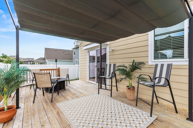 9129 Blackstone Dr, Providence Village, TX 76227 - view of deck
